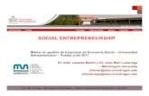 Emprendedores sociales, Master Economia Social, Iberoamericana, Mondragon, Mexico