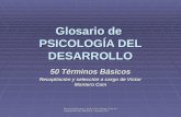 001 Glosario de Terminos Psicologia Del Desarrollo Pps