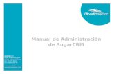 Manual de administracion  sugarcrm