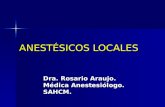 Anestesicos Locales (Charito)