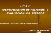 Iper Elaborado Por Ing. Juan Carlos Marcas p.