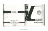 Manual de Usuario KLE 500 93 en Espaol