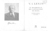 V. I. Lenin - El Desarrollo del Capitalismo en Rusia