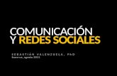 Comunicación y Redes Sociales