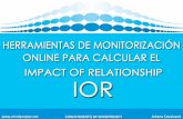 Creando un Monitor de Social Media para Calcular el IOR – Impact of Relationship