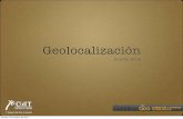 Presentación sobre Geolocalización