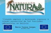 Fundación Natura Bolivia. Presentación Institucional