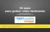 Masterclass #SMTurismo: 50 apps para crear contenidos en vídeo fácilmente