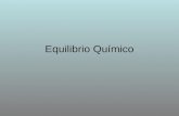 EQUILIBRIO QUIMICO PPT