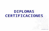 Dilplomas Certificaciones