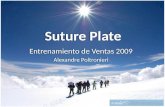 Suture plate   st naples 2009 (ap)