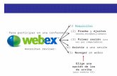 Prueba Y Ajuste De Video Conferencia Webex