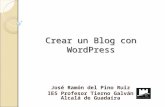 Crear Un Blog Con Word Press