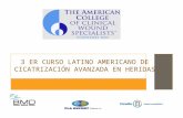 3er Curso Latino Americano de Cicatrización Avanzada en Heridas (II)