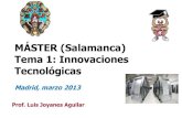 Innovaciones Tecnológicas - Master UPSA