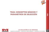 TEAS - CONCEPTOS BASICOS Y PARAMETROS DE SELECCIÓN