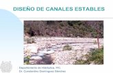 DISEÑO DE CANALES ESTABLES