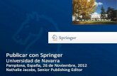Cómo publicar trabajos de investigación (taller Springer)