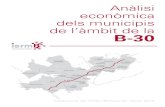 Anàlisi econòmica dels municipis B30. (ierm)