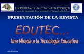 Presentación Revista Edutec ....