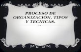 Proceso de organización, tipos y tecnicas(administracion)