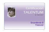 Presentación Certificación Talentum España y Portugal