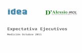 Expectativa de Ejecutivos IDEA 2011