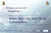 MOTOR MTU 16 V 956 TB 91_08 COMBUSTIBLE
