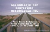 Aprendizaje por Proyectos: metodología PBL
