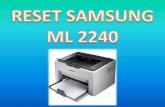 Reset Samsung Ml 2240