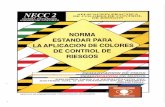 Norma estándar para aplicación de colores de control de riesgos [NECC2]