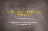 La Estrategia de Marketing Digital