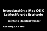 Mac OS X Intro Metafora Escritorio