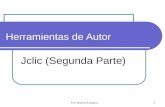 Configuración de Actividades en Jclic Autor