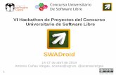 SWADroid VI Hackathon CUSL