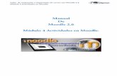 Manual de moodle 2.6 módulo 4 Actividades en Moodle