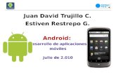 Presentación android campus party colombia 2.010