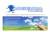 Dossier servicios INGENIA Consulting - Gestión de Proyectos de I+D+i