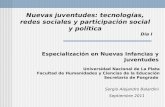 Subjetividades juveniles. Seminario Universidad de La Plata