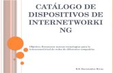 Catálogo de Dispositivos de Internetworking