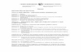 Anteproyecto de Ley de Empleo Público Vasco