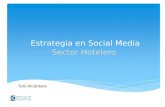 Redes Sociales sector Hotelero Dec´13