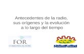 Antecedentes de la radio (21/01/2012)