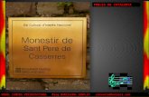 PUEBLOS DE CATALUNYA - MONASTERIO DE SANT PERE DE CASSERRES