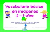 Vocabulario Básico - Imágenes de Inglés.