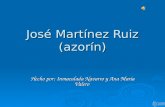José Martínez Ruiz (Azorín)