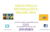 Polla mundialista  brasil 2014