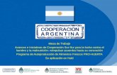 Argentina - Avances de iniciativas de Cooperación Sur-Sur para la lucha contra el hambre y la malnutrición