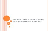 Marketing y publicidad redes sociales