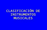 Clasificacion de-instrumentos-musicales